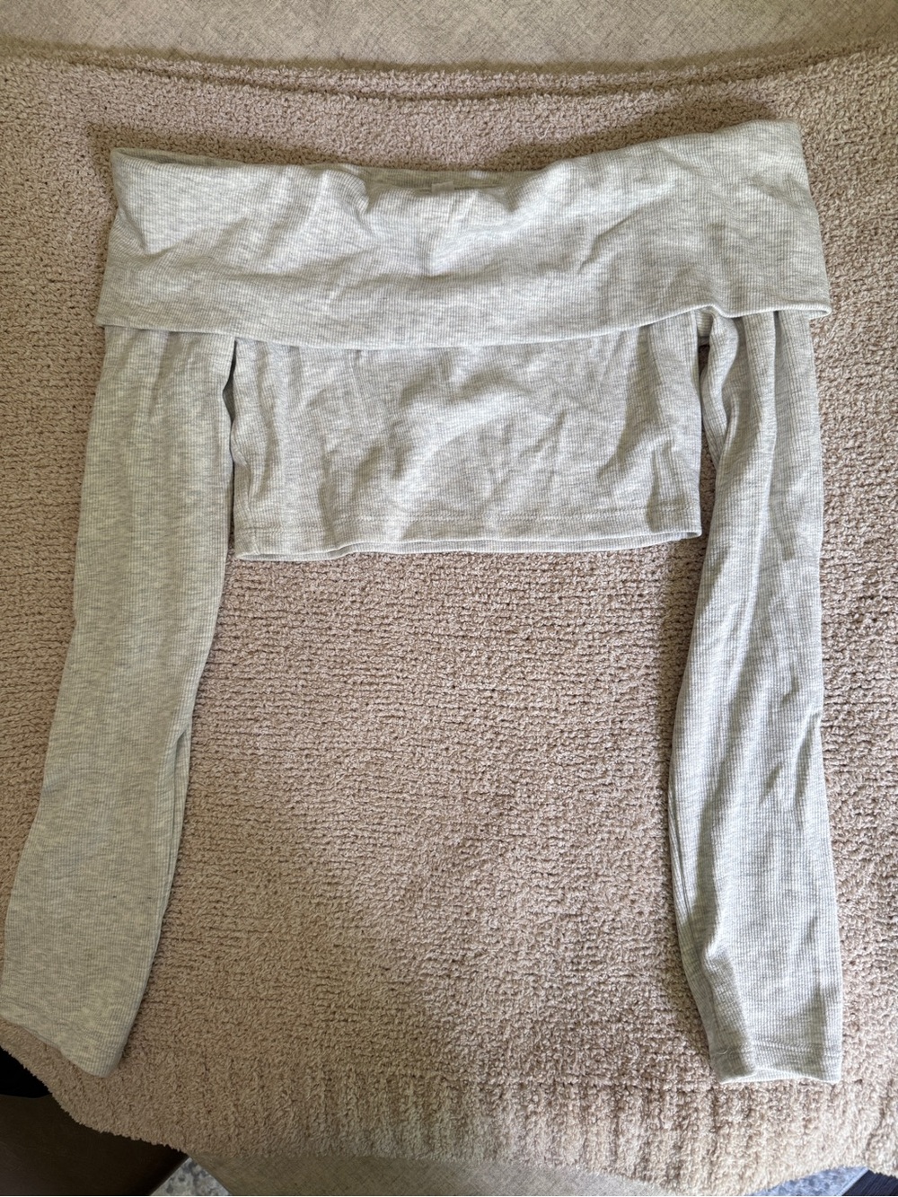 Garage cropped off the shoulder top